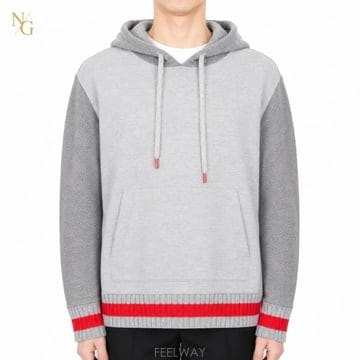 [정품/당일출고] 키톤 자수 로고 후드 티셔츠 XL / 105