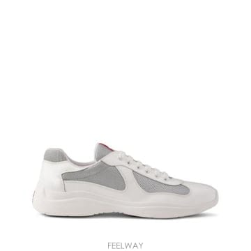 PRADA 27SS ����� �Ƹ޸�ī �� ���� ���� �ο�ž ����Ŀ�� 4E3400FG000ASZ F0J36 BIANCO A27SS ����� �Ƹ޸�ī �� ���� ���� �ο�ž ����Ŀ�� 4E34