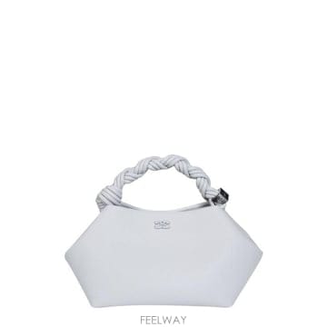 (해외배송) 가니 Ganni Bou 스몰 로고 플라크 백 C2100049