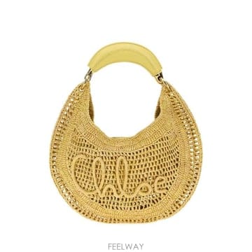 (해외배송) 끌로에 Chloe Summer Banana Woven Top Handle Bag CH25US90