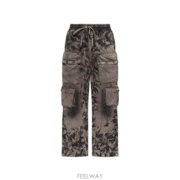 (해외배송) 아미리 아미리 드로스트링 카고 팬츠 AMBMJE1108Denim100COTTON