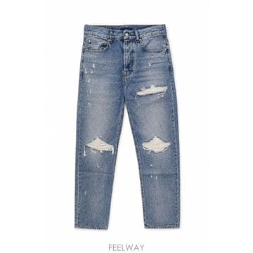 (해외배송) 아미리 Amiri 디스트레스드 스트레이트 레그 진 AM326JE007