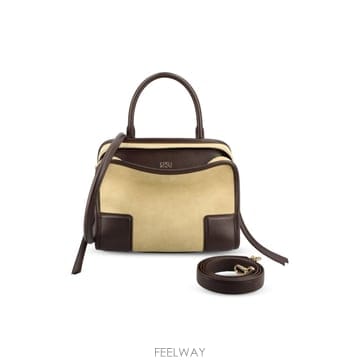 인더샵 LOEWE 로에베 골드 브라운 토트백