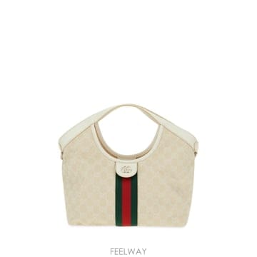 인더샵 GUCCI 구찌 아이보리 토트백