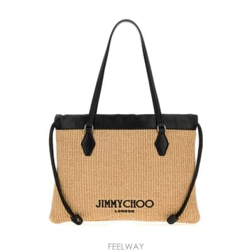 인더샵 JIMMY CHOO 지미추 베이지 토트백