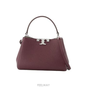 인더샵 Tory Burch 토리버치 버건디 토트백