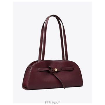 인더샵 Tory Burch 토리버치 버건디 토트백