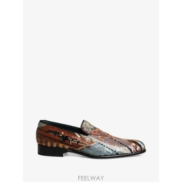 Dolce&Gabbana ���Ϲ�� ��ü�ذ��ٳ� sequin embellished loafers���Ϲ�� ��ü�ذ��ٳ� sequin embellished loafers