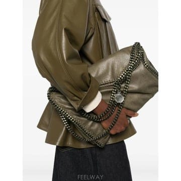 Stella McCartney 27SS ���ڶ� ��īƮ�� ��Ʈ�� 234387 WP0455 3200 GREEN27SS ���ڶ� ��īƮ�� ��Ʈ�� 234387 WP0455 3200 GREEN