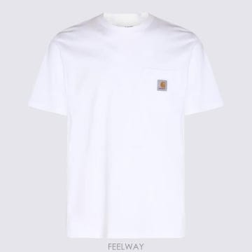 Carhartt 26FW Į��Ʈ WIP �������� ���� Ƽ���� I030434 02XX WHITE26FW Į��Ʈ WIP �������� ���� Ƽ���� I030434 02XX WHIT