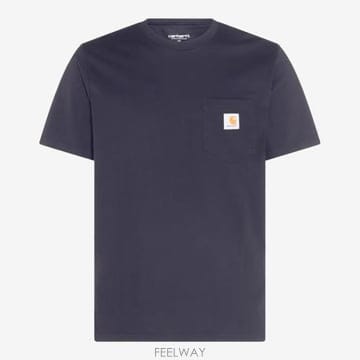 Carhartt 26FW Į��Ʈ WIP �������� ���� Ƽ���� I030434 1CXX DARK NAVY26FW Į��Ʈ WIP �������� ���� Ƽ���� I030434 1CXX DARK